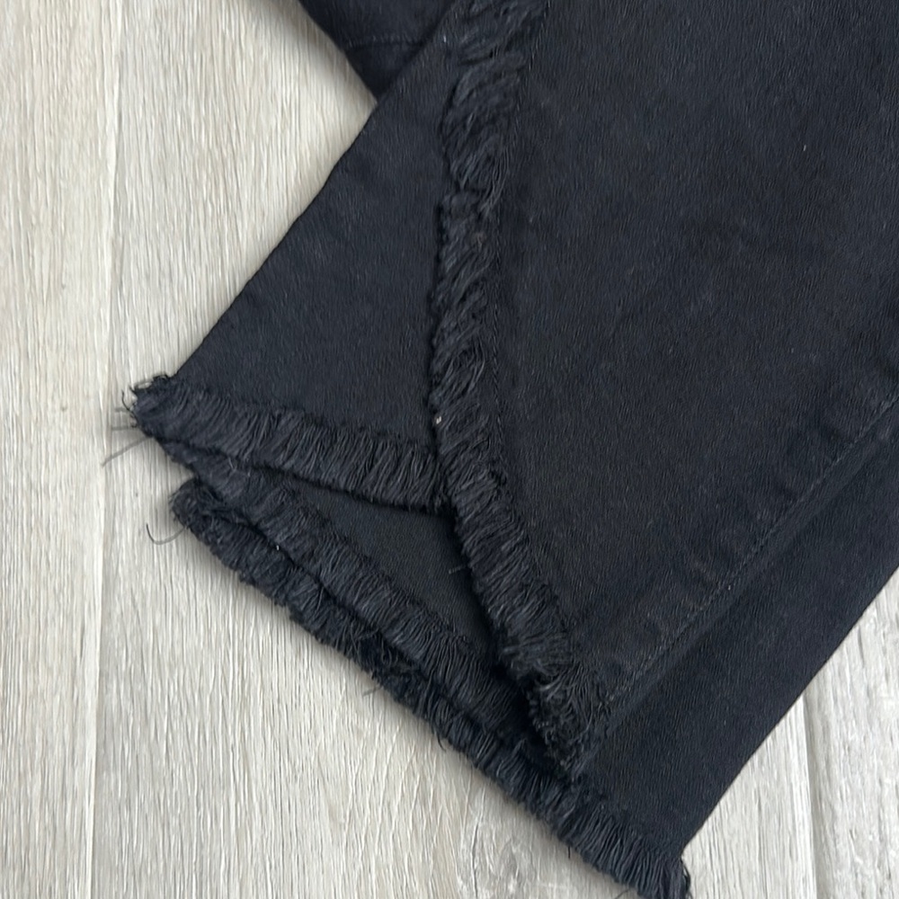 INC International Concepts Black Flare Wide Leg Jeans - Picture 2 of 10